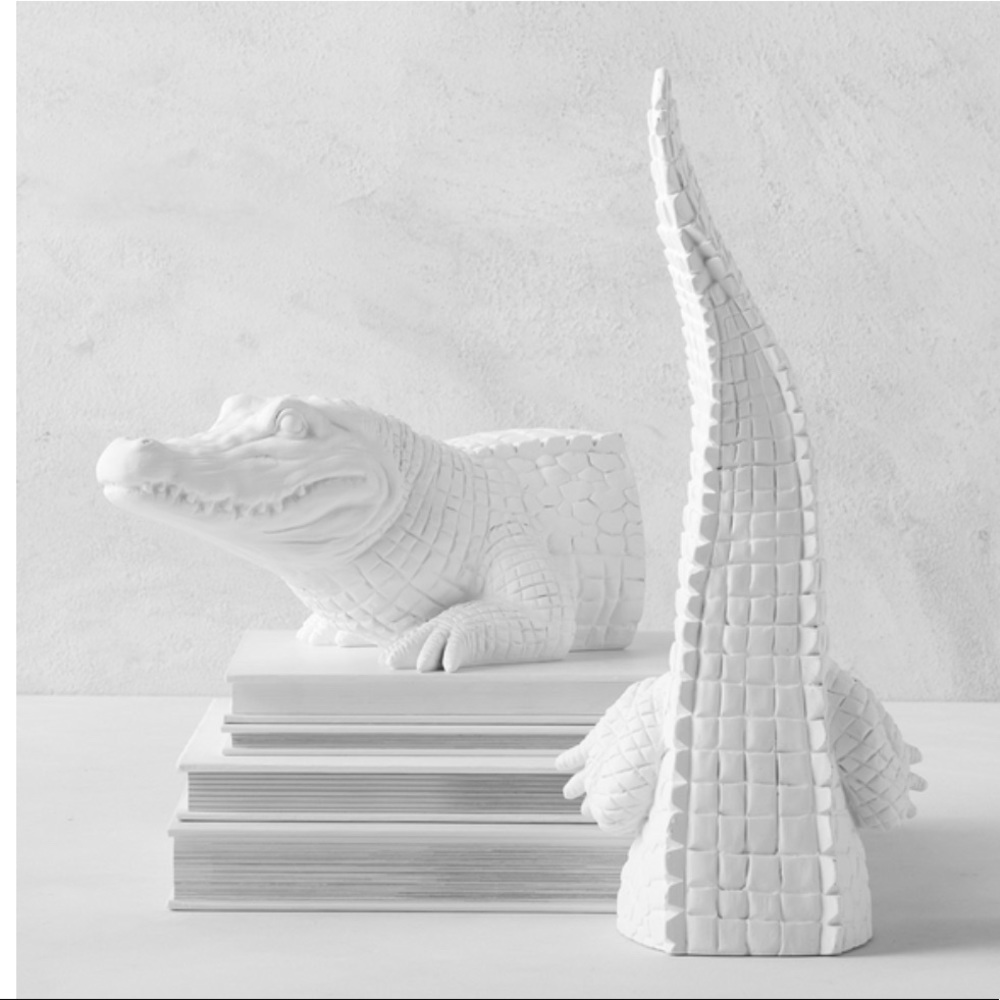 Z gallerie crocodile bookends